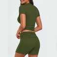 thumbnail image 4 of Clearance!NMMUED Workout Sets for Women, Two Piece Sets for Women, Athletic Sets for Women, Yoga Sets for Women, Matching Sets Women Clothing, Green S, 4 of 6