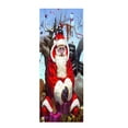 thumbnail image 2 of EUDIDV Christmas Products Christmas Decoration Door Stickers Simulation Removable Wall Stickers Festive Supplies, 2 of 2