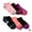 Black Assorted, variant on Reebok Girls Pro-Series Lightweight No Show Socks, 6-Pack