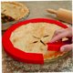 thumbnail image 5 of Corteza de pastel ajustable Casa Flan Shield Pastelería Redonda Silicona Edge Panadería Protector Herramientas Herramientas Cocina Hogar Bakeware Red Inevent HA011487-05B, 5 of 7