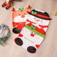 thumbnail image 4 of Funda para silla navideña, fundas traseras para sillas navideñas de muñeco de nieve de Papá Noel, fundas navideñas para sillas de comedor, fundas para asientos, 4 of 4