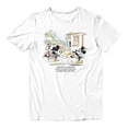 thumbnail image 2 of Disney Mickey Mouse Vintage Stroll Men's T Shirt (White, S-XXXL), 2 of 4