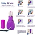 thumbnail image 6 of EnClean ENFit Cleaning Brush for Feeding Tube Connectors and Extension Sets, Reusable, 1 Ct, 6 of 7