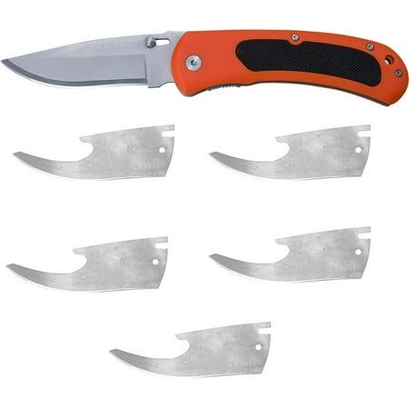 Camillus TigerSharp Folding Pocketing Clip Knife with 6 Replacment Titanium
