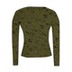 thumbnail image 4 of Xuyuer Long Sleeve Tops for Women Round Neck Floral Blouse Layering Fitted Going Out Top, 4 of 6