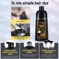 thumbnail image 4 of Champú para teñir el cabello JIESSIA Dark Brown 500 ml semipermanente, 4 of 6
