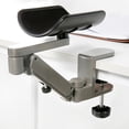 thumbnail image 5 of Adjustable Arm Rest Support, Elbow Rest, Aluminum Alloy, Rotating Clamp on Desk, for Desk Armrest Pad for Computer Table Home Office Gray, 5 of 10