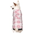 thumbnail image 1 of Balery Plaid Heart Sudadera con Capucha para Perros Pequeños – Ropa para Mascotas, Disfraz para Perros y Gatos, Ideal para Fiestas y Cosplay-Large, 1 of 7