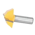 Bottom Cleaning Router Bit 1/2in Shank Surface Planing Routers Cutter
