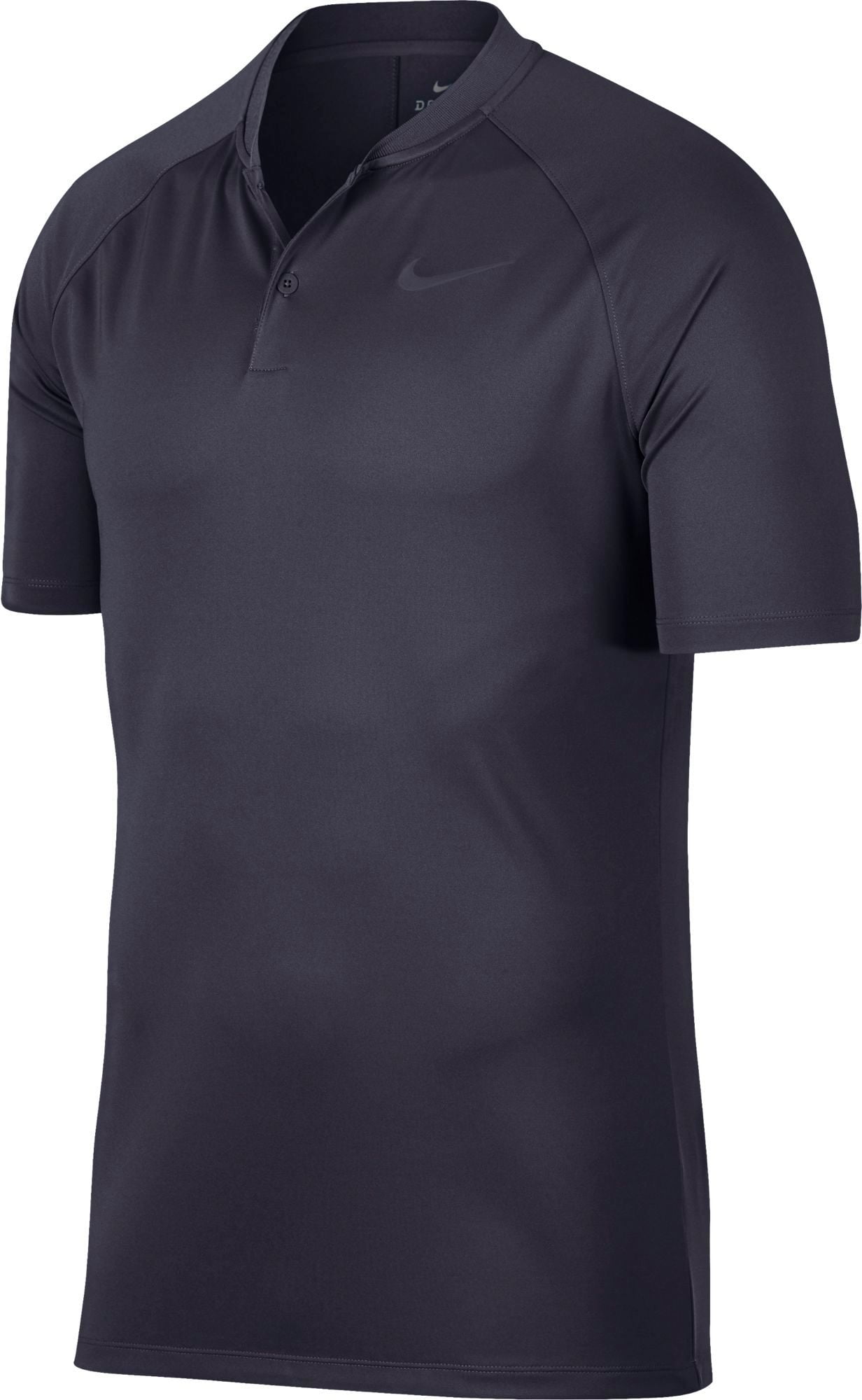 nike men's dry momentum blade collar golf polo