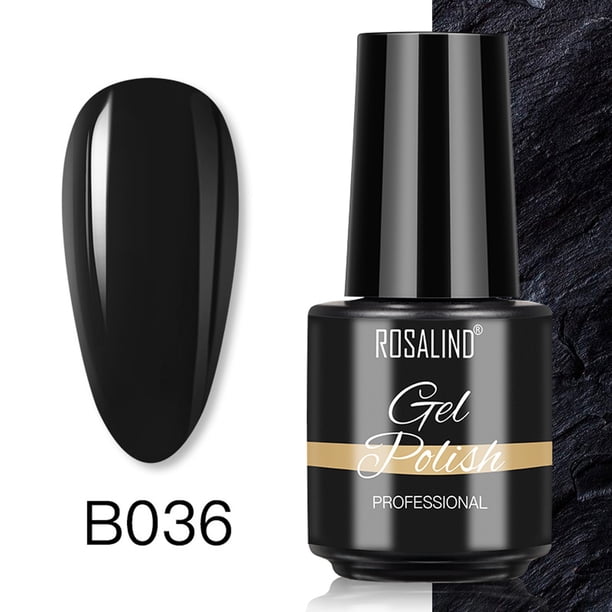 Gel de uñas transparente para esculpir uñas para decoración de uñas ROSALIND 7 ml Esmalte en gel brillante para diseño de uñas con lámpara LED/UV
