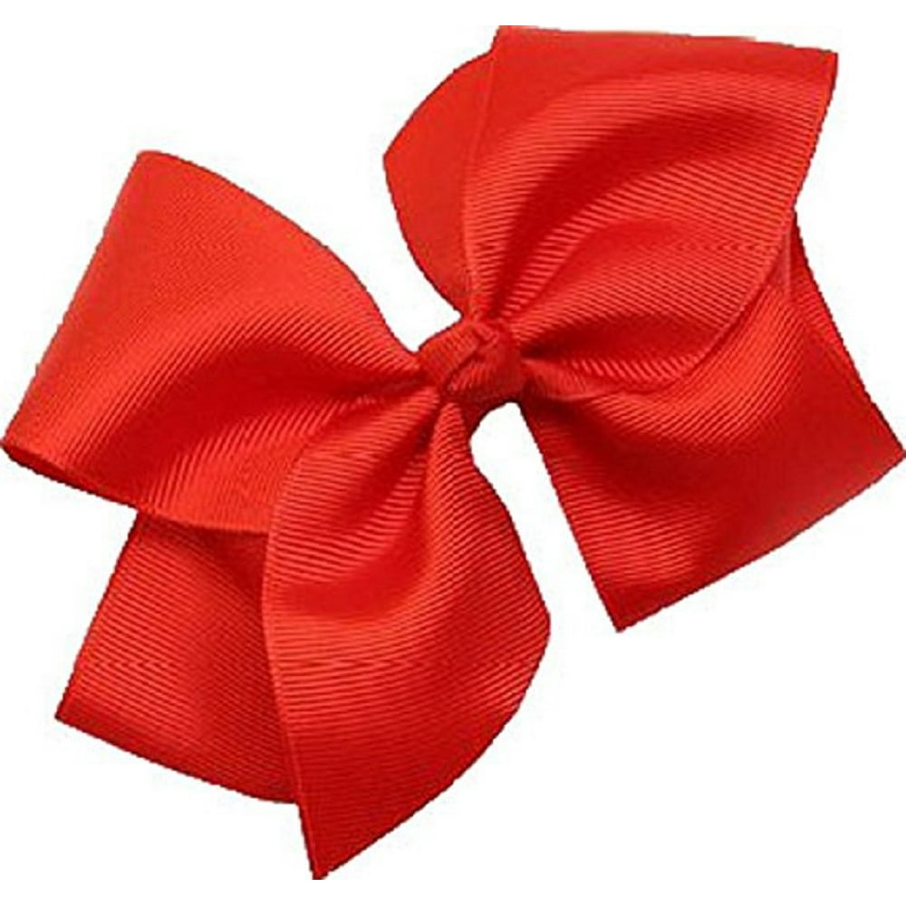 Bon Bonito Beautiful Handmade Girls Hair Bows Grosgrain Ribbon Bows with Alligator Clip