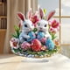 thumbnail image 1 of 1Pc Easter Ornament 2D Printed Acrylic Decorative Items Suitable for office Desktop Bookshelf Dining Table Decoration Easter themed Decorative Accessories, 1 of 6
