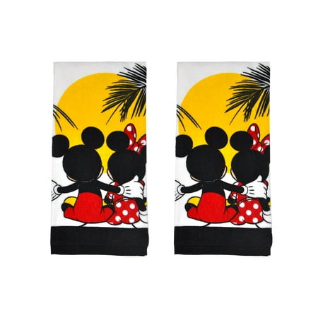  Mickey  Minnie Mouse  Kitchen  Towel Sunset 2 Piece Set  