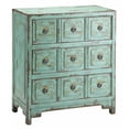 thumbnail image 3 of Elk Home Anna 13.5" 3-Drawer MDF and Solid Wood Apothecary Chest in Green, 3 of 3