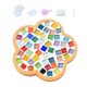 thumbnail image 4 of Kit de posavasos de mosaico para hacer uno mismo, portavasos, materiales creativos para mosaicos, regalo para las fiestas. Estilo B, 4 of 9