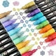 thumbnail image 1 of Shimmer Markers Doodle Outline Dazzles: 20 Colors Metallic Double Line Glitter Pen Set Super Squiggles Sparkle Dazzlers, 1 of 5