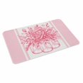 thumbnail image 2 of Eucalyptus Pink Door Mat&nbsp;Indoor Outdoor Entrance, Non Slip Small Rug for Kitchen Bathroom Entryway Rug, Stripes Bottle Flower Cactus Plant Washable Doormat Floor Mat for Office 16x24 Inch, 2 of 8