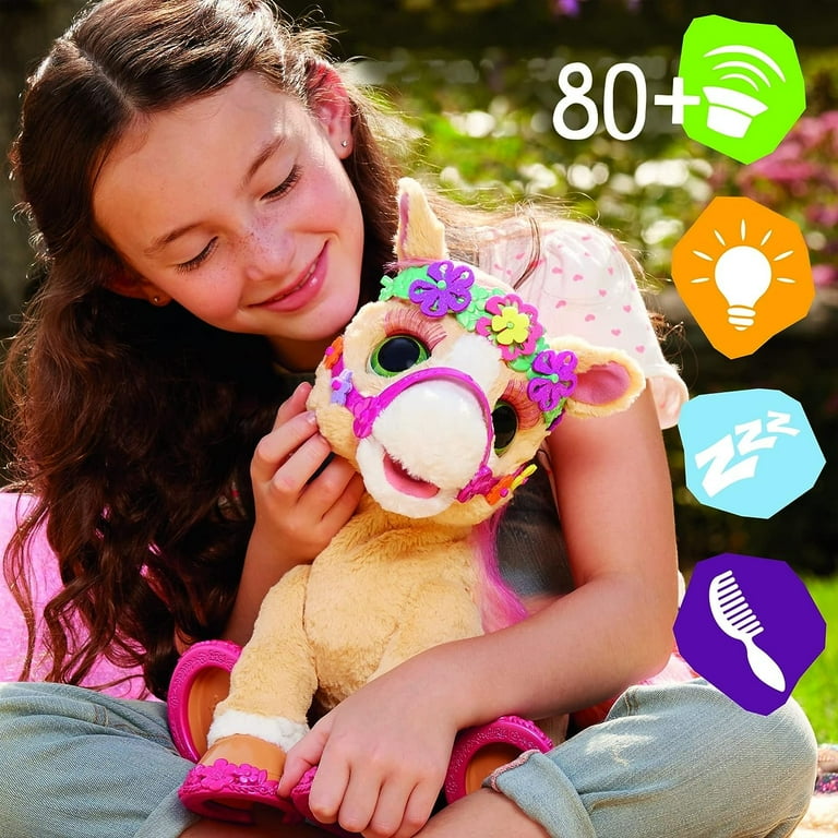furReal Cinnamon, My Stylin' Furry Horse Toy, Interactive