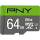 PNY Elite 64GB microSDXC – image 1 sur 1