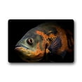 thumbnail image 1 of RYLABLUE Tapis de Sol Poisson Coloré Nageant Tapis de Sol Extérieur/intérieur Taille 23.6x15.7 Pouces, 1 of 1