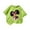 Green, variant on BXSRUTA Girls Boys Cotton Short Sleeve Tee Shirts Fun Print Soft Breathable Tops for Kids Ages 3-12 Years