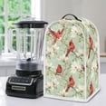 thumbnail image 5 of HELLHERO Red-Winged Bird and Floral Pattern There is only one dust cover Protective Case Top Handle Dust Cover for Kitchen Counter, 5 of 6