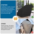 thumbnail image 4 of Funda para sillón de masaje STARTWO, impermeable y a prueba de polvo, color negro, 4 of 6