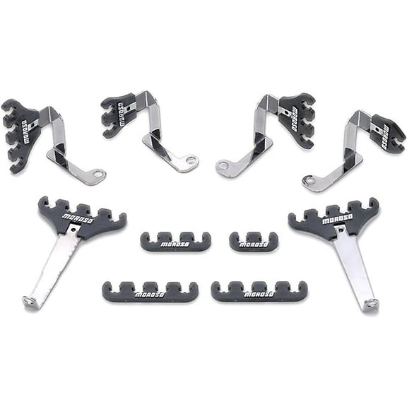 Moroso 72133 Wire Loom Kit, Small Block Ford, Black