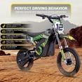 thumbnail image 2 of MotoTec HP112E Electric 1000w Electric Dirt Bike - Green, 2 of 7