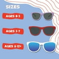 thumbnail image 5 of Minishades Polarized: Flexible Kids Sunglasses - Cosmic Blue UVA/UVB| Hide n' Seek Replacement | Age: 8-12+Yr., 5 of 5