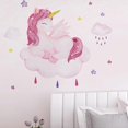 thumbnail image 2 of KAIYANG Pegatinas de pared con dibujos de unicornios y nubes para el hogar, habitación de niños, guardería, bricolaje, 2 of 5