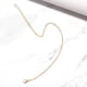 thumbnail image 5 of Sonducket Tobillera Cuentas de metal Oro Plata Pulseras de tobillo Accesorio de moda Tobilleras de mujer Regalos del día de San Valentín Type3 NO3, 5 of 6