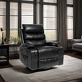 thumbnail image 3 of Segmart 21"seat width Electric Power Lift Recliner Chair Sofa for Elderly,8 point vibration Massage and lumber heat,Remote Control,Side Pockets and Cup Holders,cozy fabric,overstuffed arm pu, 3 of 9