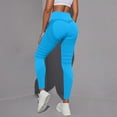 thumbnail image 7 of KDFJPTH Seamless Workout Lifting Leggings Yoga Sports Color Women's Fitness High Waist Running Yoga Pants, 7 of 7