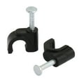 thumbnail image 4 of Steren Single RG6 Nail-in Cable Mounting Clip Black 100 per bag, 4 of 6