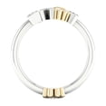 thumbnail image 3 of Womens Constellation Ring Two Tone Ring Cat's Claw Ring Zinc Alloy Fashion Ring Gift for Her Gold Rose Gold Silver, 3 of 3