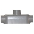 thumbnail image 1 of Crouse-Hinds Products TB55, 1-1/2"", Aluminum, Tee, TB-Type, Conduit Body, 1pc, 1 of 1
