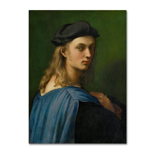 Trademark Fine Art 'Portrait Of Bindo Altoviti' Canvas Art by Raphael