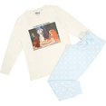 thumbnail image 1 of Lady And The Tramp - Set de Pijama Largo Amor para Mujer (Natural, Azul, Blanco), 1 of 4