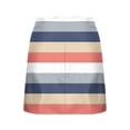 thumbnail image 5 of Junur Womens Summer Tennis Skorts in Shorts with Zipper A-Line Workout Golf Athletic Skirts Vacation Floral Print Striped Shorts for Women S-5XL, 5 of 6