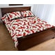 thumbnail image 3 of Juego de cama edredón con estampado de chile rojo, 3 of 5