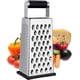 thumbnail image 1 of Rallador de queso, rallador de caja para queso, rebanador de verduras de acero inoxidable, trituradora de alimentos, aparatos prácticos de 4 lados para cocina, 1 of 5