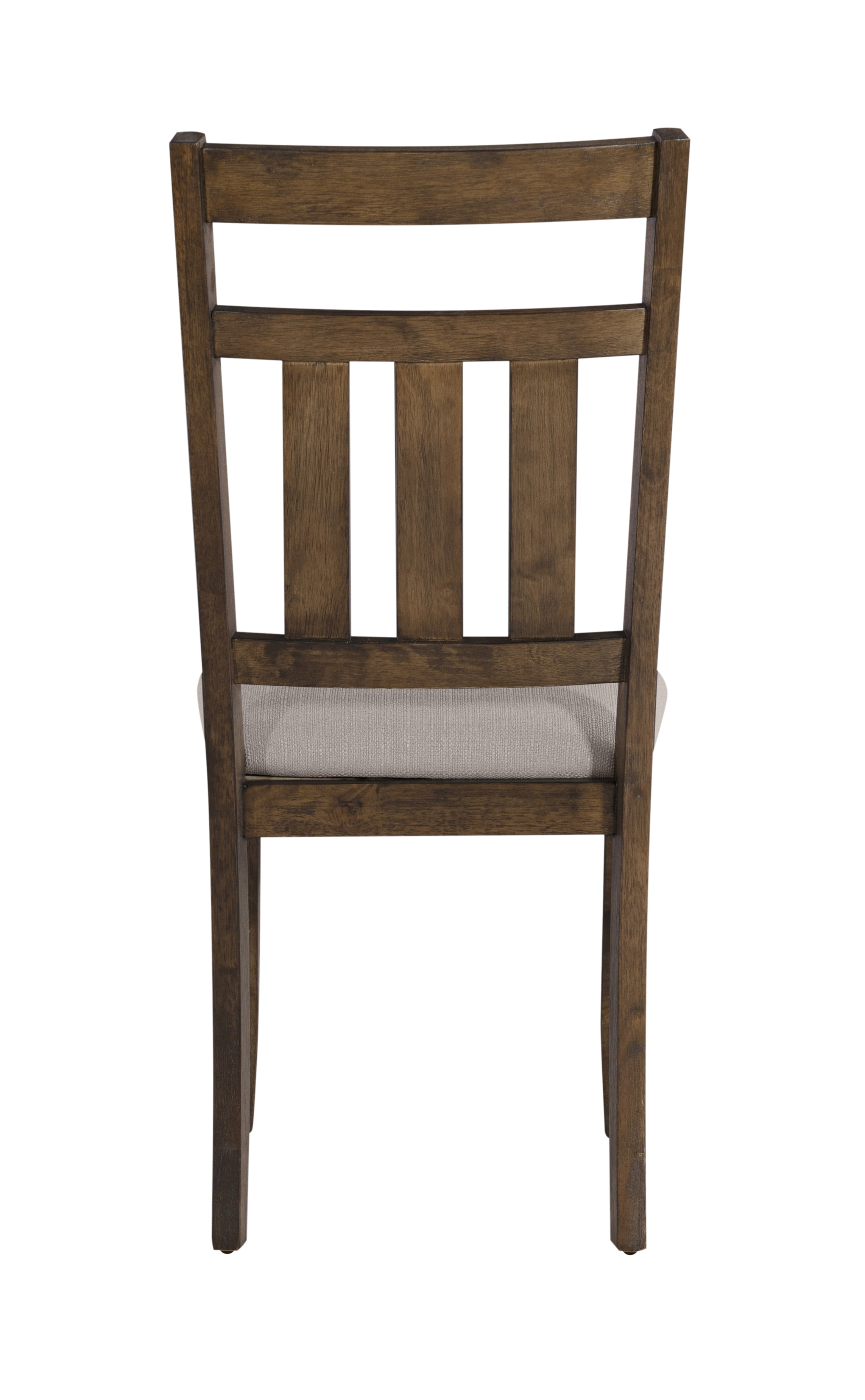 Turino Farmhouse 7-Piece Dining Set, Rustic Umber Base with Tan Fabric