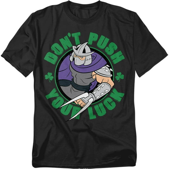 Teenage Mutant Ninja Turtles T-Shirt St. Patrick'S Day Shredder Luck Unisex Graphic Tee for Men & Women