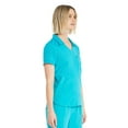 thumbnail image 4 of Scrubstar Women's Antimicrobial Premium Performance Collar Top, Sizes XS-3XL, 4 of 7