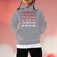 thumbnail image 2 of FhsagQ Big Boys Hoodies Size 14-16 Toddler Kids Baby Boys Girls Basic Hooded Pullover Sweatshirt Children's Solid Hoodie Coat Tops Boys Sweatshirts Size 10-12 Zipper Grey 10-12 Years, 2 of 4