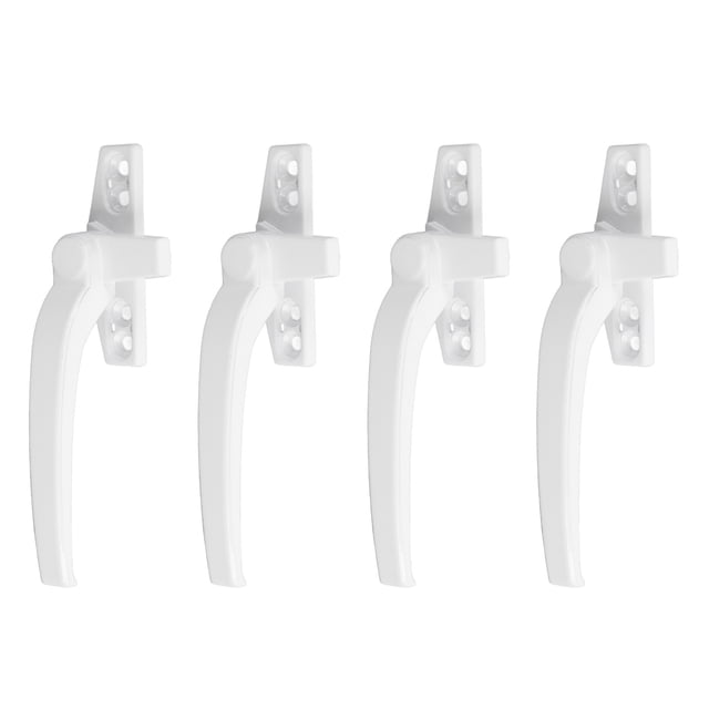 Aluminum Alloy Window Handle, Security Lock Hardware for Casement Window Lock Hard to Break and Rusts Resistant with Simple Installation