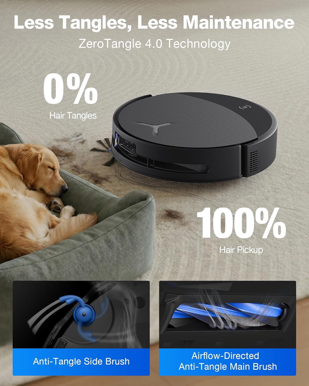 ECOVACS DEEBOT X9S PRO Omni Robot Vacuum & Mop, 30,000Pa Suction & AI Obstacle Avoidance