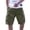 Green-C2, variant on Men's Cargo Shorts with Multi-Pocket Elastic Waist Shorts Drawstring Ripstop Straight Leg Camo Cargo Shorts Casual Loose Fit Hiking Running Outdoor Joggers,Brown L